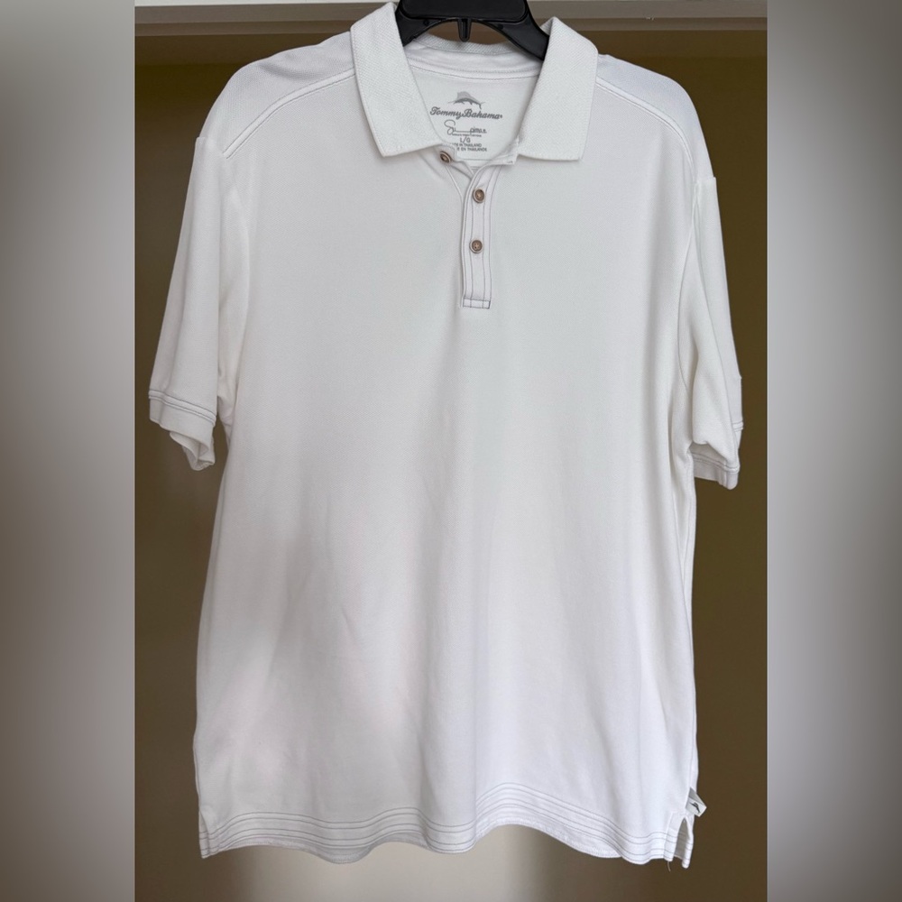 Tommy Bahama White Polo Shirt